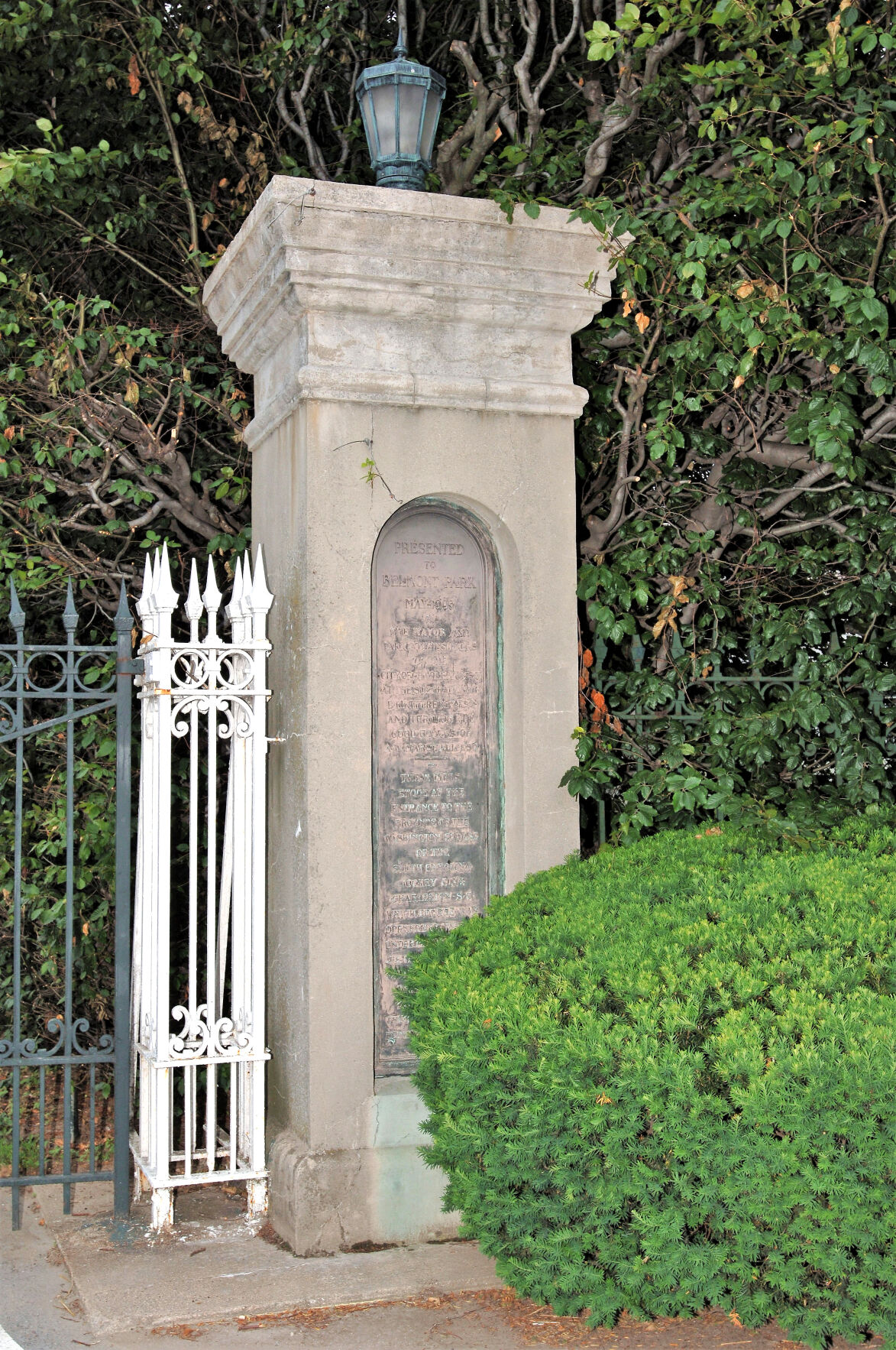pillar Belmont Charleston